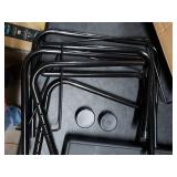 Table Mate II, Small Tool Less Foldable Table, Black