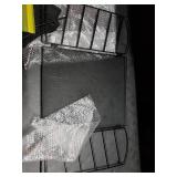 Small Metal Black 5 Shelf Rack