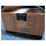 Standing House Lamp, Gold And Milky White