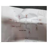 Star Black Ceiling Mount Chandelier