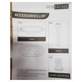 Vivo Home Outdoor Garden Bird Bath