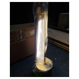 Bankers Slim Adjustable LED Table Lamp, Gold