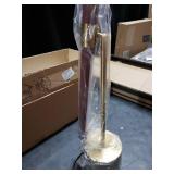 Bankers Slim Adjustable LED Table Lamp, Gold