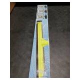 Guay Clean Window Glass Squeegee Wiper And Scrubber - Dual Side Blade Rubber...