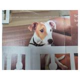 White Floral Pet Gate 47"