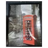 Framania Black Beveled Poster Frame, 18"x24", set of 4