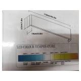 Apisun Modern Light Fixture, 43"x5.5"x1.5"