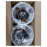 Set of 2 Touch Control 3-Way Dimmer Table Lamps