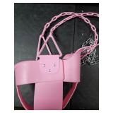 Squirrel Products Pink Outdoor Baby Swing