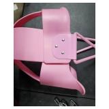 Squirrel Products Pink Outdoor Baby Swing