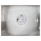 Golden Rabbit Porcelain on Steel 12"x16" Lasanga Pan