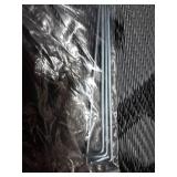 Reversible Outdoor Mat, 9x12 Foot, Gray And Black