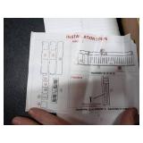 Stand Up Bathroom Storage Cabinet, White