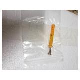 Iron Framed Round Mirror, Gold, 24 Inches