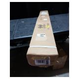 Winsoon T Style Barn Door Hardware, Black, 8 Foot