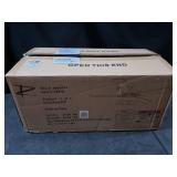 River of Goods 52" Geometric Abstraction Stained Glass LED Ceiling Fan with Light