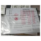 River of Goods 52" Geometric Abstraction Stained Glass LED Ceiling Fan with Light