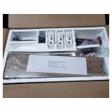 River of Goods 52" Geometric Abstraction Stained Glass LED Ceiling Fan with Light