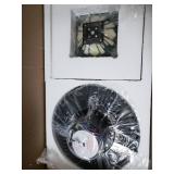 River of Goods 52" Geometric Abstraction Stained Glass LED Ceiling Fan with Light