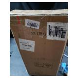 Side Shelf, White top, Gold Legs 12"x20"