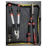 3 Pack Garden Tool Set with Storage Case