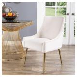 Abbyson Bevie Velvet Dining Chair - Retail:$256.99