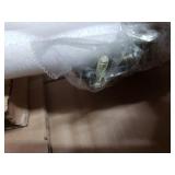 Art Leon Modern 37.99 in. Height Yellow Velvet Round Swivel Bar Stools with 4-Metal Foots and Low Back (Set of 2)