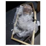 Modern Glam Candle Chandelier Linear Kitchen Island Hanging Lights- Retail:$329.99