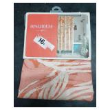 Floral Coral Shower Curtain Pink - Opalhouse