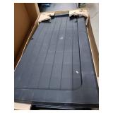 71 Gallon Rattan Deck Box, Black- Retail:$78.48