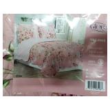 Glory Melissa Reversible Quilt With Pillowsham, Queen Size