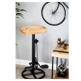 Brown Iron Industrial Bar Stool- Retail:$163.99