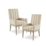 Madison Park Regina High Back Dining Arm Chair (Set of 2)- Retail:$433.49
