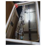 Ezra Soft Corner Metal Rectangular Mirror- Retail:$169.99