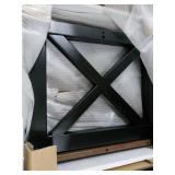 Shammai Square Farmhouse Acacia Wood End Table by Christopher Knight Home - 19.75"D x 19.75"W x 18.75"H- Retail:$95.49