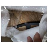 Brown Iron Industrial Bar Stool With Peddles- Retail:$163.99