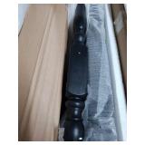 SEI Chelmsford Entryway Bench, Black