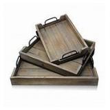 Chiaravita Stacking Trays, Set of 3