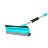 Guay Clean Window Glass Squeegee Wiper And Scrubber - Dual Side Blade Rubber...