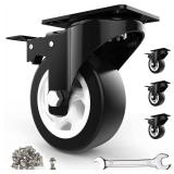 Set Of 4 Locking Casters