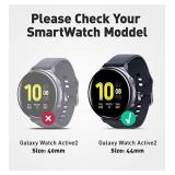 SUPCASE [Unicorn Beetle Pro] Series Case for Galaxy Watch Active 2, Rugged Protective Case with Strap Bands for Galaxy Watch Active 2 [44mm] 2019 Release (Black)