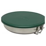 Stanley Adventure Stainless Fry Pan Camp Cook Set, 9 Piece Camping Cookware Mess Kit with Stainless Pan, Cooking Utensils, and Dishes