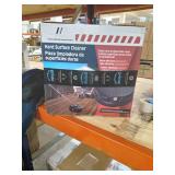 BITOWAT Power Washer Surface Cleaner with Universal Wheel 15" Power Washer Accessory 1/4" Quick Connector with 2 Extension and 2 Replacement Nozzles