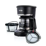 Mr. Coffee 12-Cup Programmable Coffeemaker, Black/Chrome