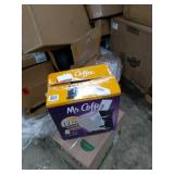 Mr. Coffee 12-Cup Programmable Coffeemaker, Black/Chrome