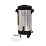 West Bend 58002 Highly Polished Aluminum Commercial Coffee Urn 42 Cup, Silver