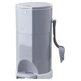 Litter Champ Premium Odor-Free Cat Litter Disposal System, Gray