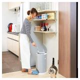 Litter Champ Premium Odor-Free Cat Litter Disposal System, Gray