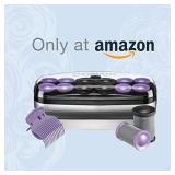 Conair Jumbo and Super Jumbo Ceramic Hot Rollers, Bonus Super Clips Included (Amazon Exclusive)