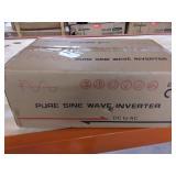 XYZ INVT 3000W Pure Sine Wave Power Inverter - 24V DC to AC 120V 110V with 15ft Cable Remote Switch Controller, Surge Power 6000w, Power Converter for Off Grid Solar Power System. (3000W 24V/15ft RC)